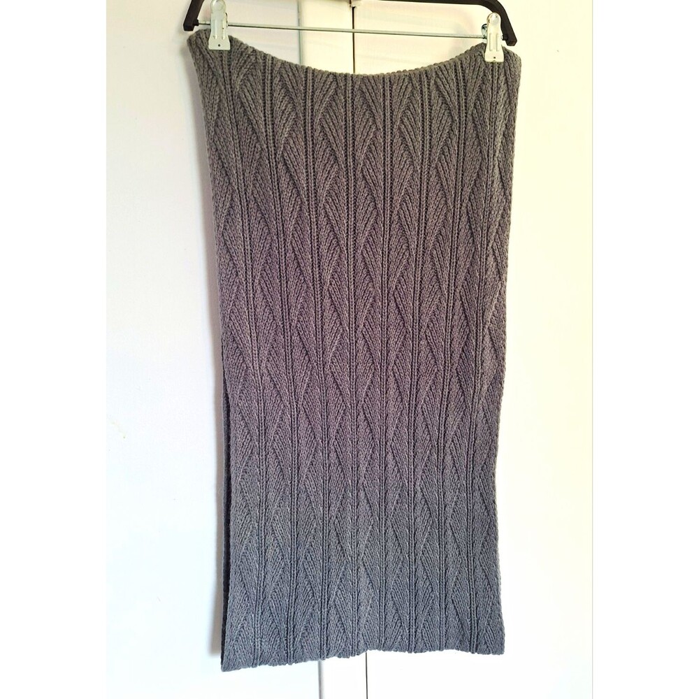 NWT Merona Gray Infinity Knit Scarf Womens One Size Solid